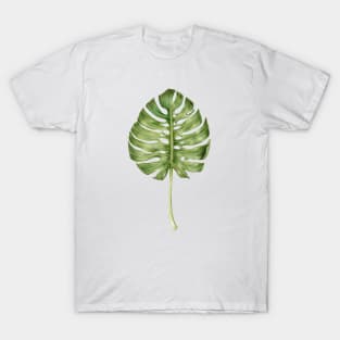 Monstera leaf illustration T-Shirt